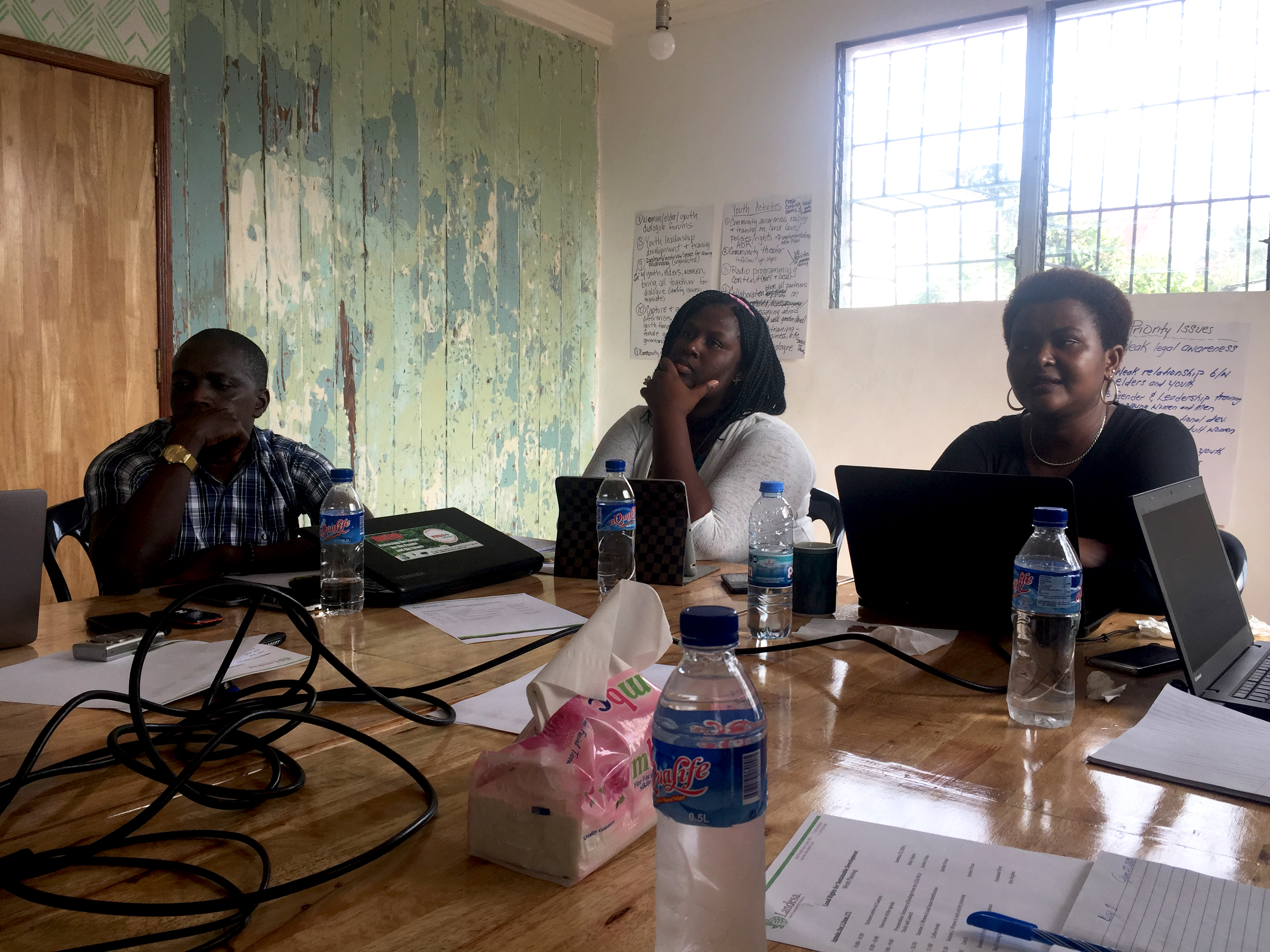 Work planning in Liberia