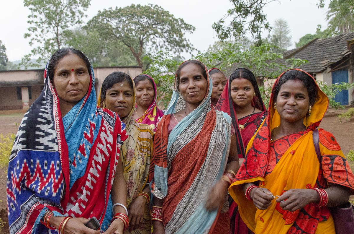 Indira and women's group