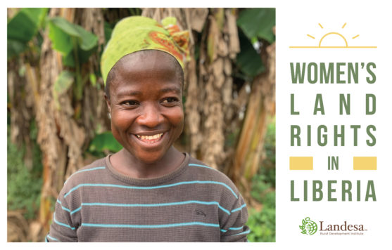After her father died, Rita & her children were forced off their land & barred from planting long-term crops. But in a training from @Landesa_Global & partners, Rita learned about a new law that protects her #landrights. She plans to plant palm trees. landesa.org/womensland